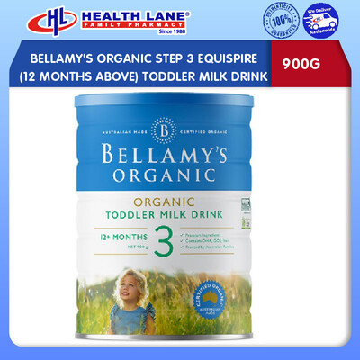 BELLAMY'S ORGANIC STEP 3 EQUISPIRE (12 MONTHS ABOVE) TODDLER SUSU DRINK 900G